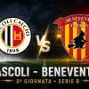ASCOLI-BENEVENTO: LE PROBABILI FORMAZIONI