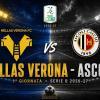 LIVE | HELLAS VERONA-ASCOLI: LE FORMAZIONI UFFICIALI