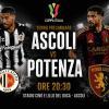 COPPA ITALIA | ASCOLI-POTENZA: LE PROBABILI FORMAZIONI
