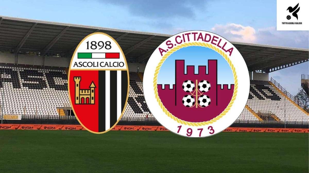 #ASCOLICITTADELLA 0-0: poco gioco e tanto nervosismo al Del Duca 