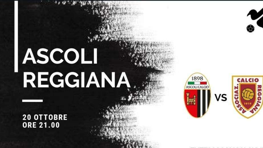 LIVE - ASCOLI vs REGGIANA [ 2 - 1 ] 