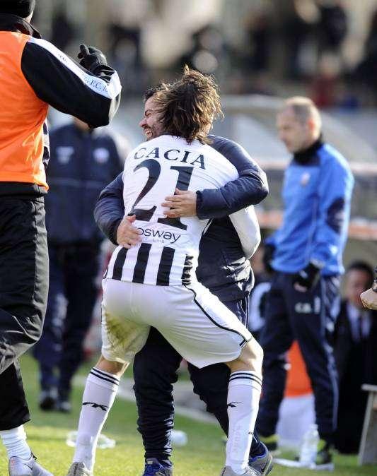 Cacia in gol contro la Pro Vercelli: nono centro stagionale