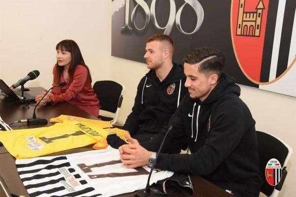Presentati il portiere Marchegiani ed il terzino Sernicola