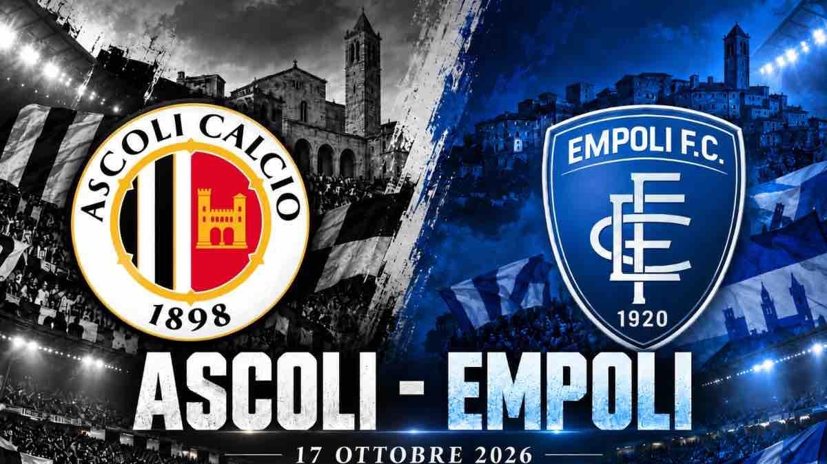 ASCOLI-EMPOLI: LE PROBABILI FORMAZIONI