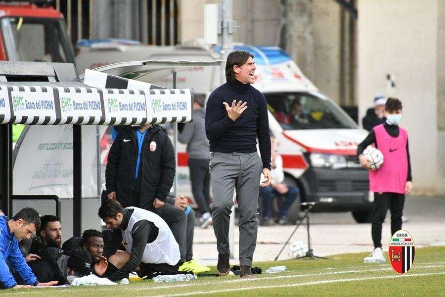 Ascoli Calcio, Sottil: "L'inferiorità numerica non si è vista"