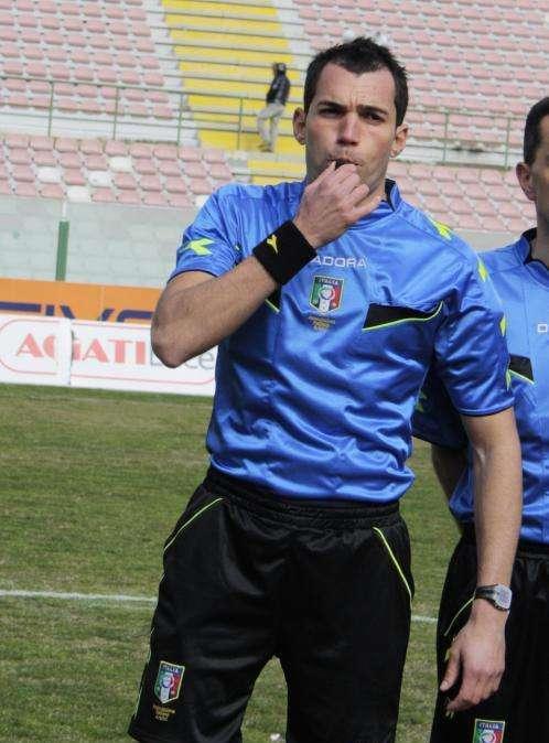 Illuzzi l'arbitro di Salernitana-Ascoli 