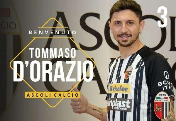 Ascoli Calcio, D'Orazio: "Ascoli mi ha sempre affascinato, Antenucci me ne ha parlato bene" 