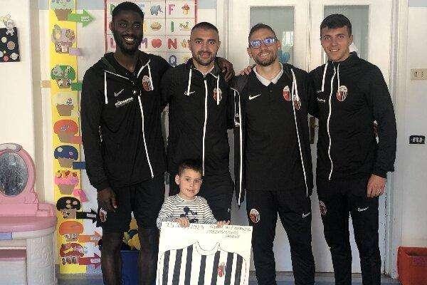 Dionisi, Eramo, Gondo e Giordano stamane alla scuola Preziosissimo Sangue