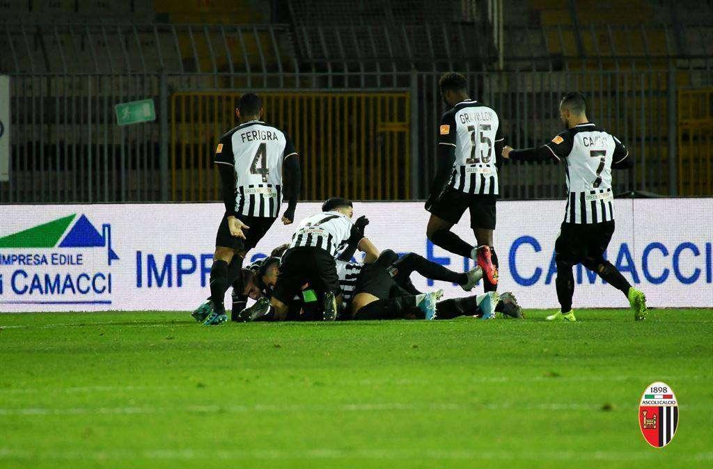 CorrAdriatico - Ascoli terzo dopo i primi 45': troppe rimonte subite