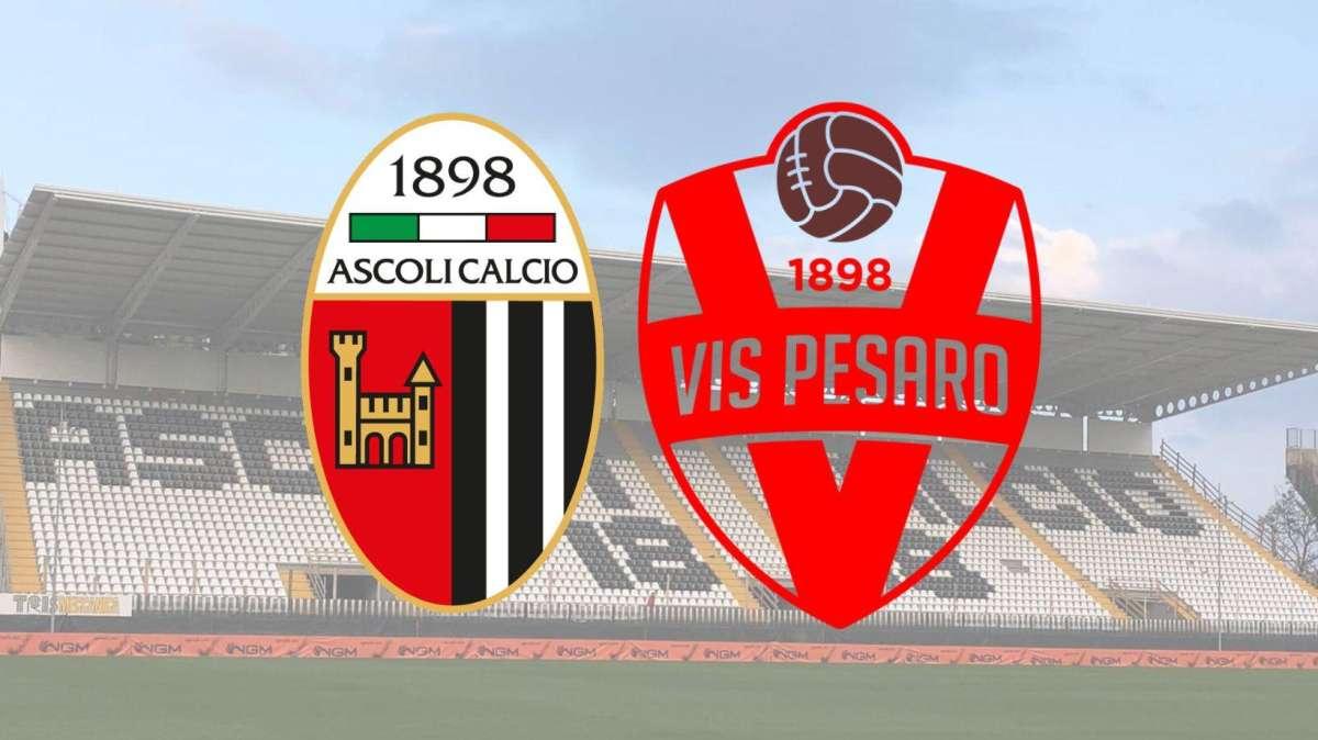 ASCOLI-VIS PESARO, LE ULTIME E LE PROBABILI FORMAZIONI