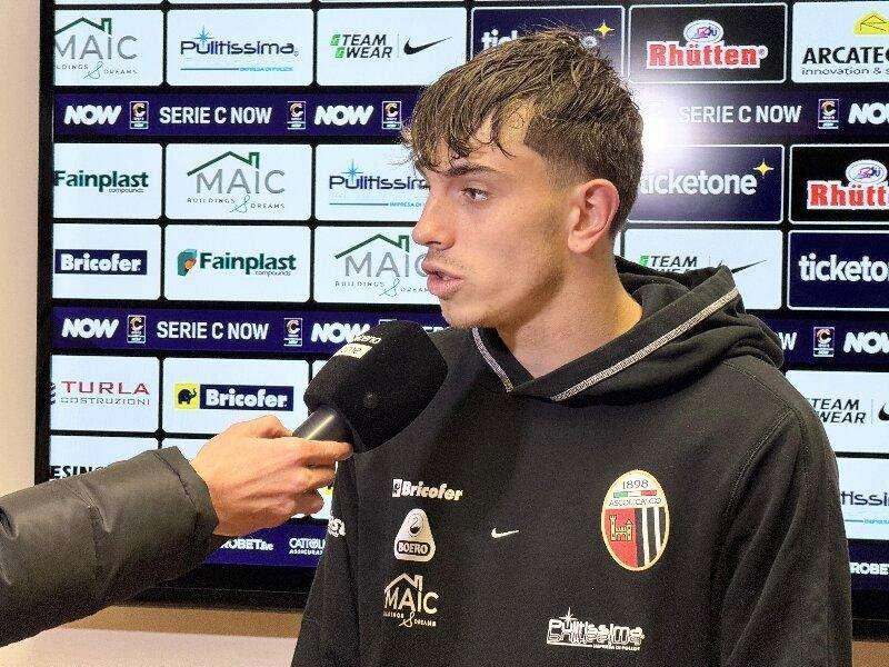 Ascoli-SPAL 1-1, Raffaelli: “Ringrazio tutti per la fiducia”