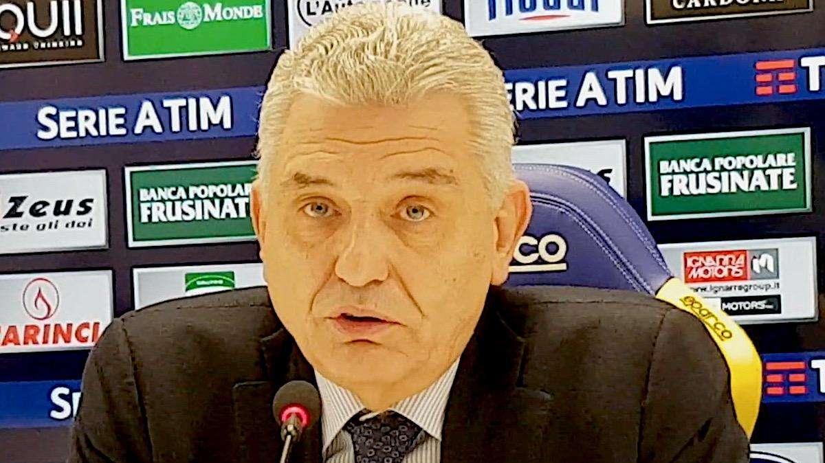 Frosinone, Stirpe e lo stop della B: "Provvedimento deciso dall'Asl"