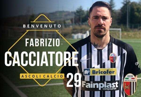 UFFICIALE - Cacciatore è un giocatore dell'Ascoli!
