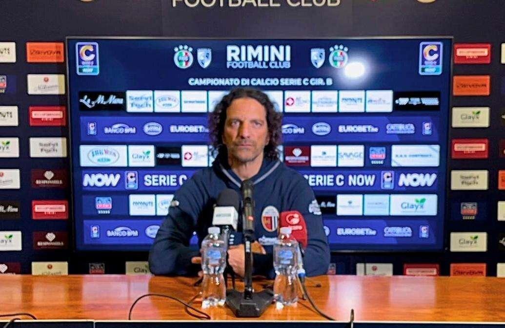 Rimini-Ascoli 2-0, Cudini: "Espulsione troppo generosa che ha cambiato la partita" | VIDEO