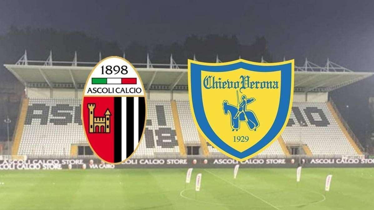 [LIVE] Ascoli - Chievo Verona 0-0: L'Ascoli non perde ma resta ultimo