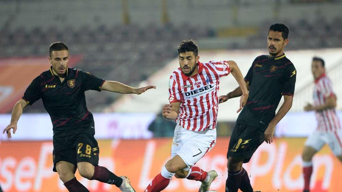 Salernitana-Ascoli, Anderson: "Felice per il gol, abbiamo lottato fino alla fine"