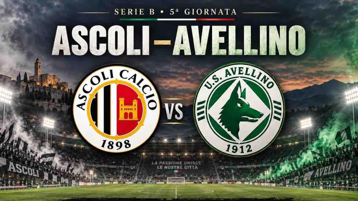 Ascoli-Avellino, probabili formazioni: sfida al Del Duca per restare in alto
