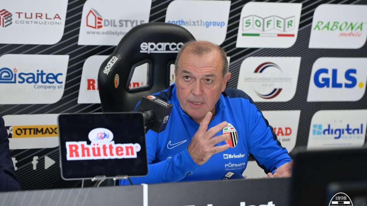 Feralpisalò-Ascoli, Castori: “Sará importante fare risultato”