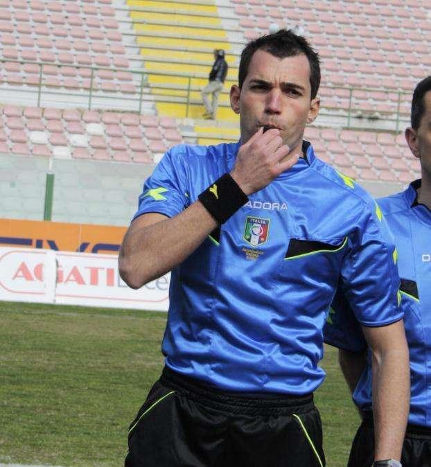 Illuzzi l'arbitro di Frosinone-Ascoli
