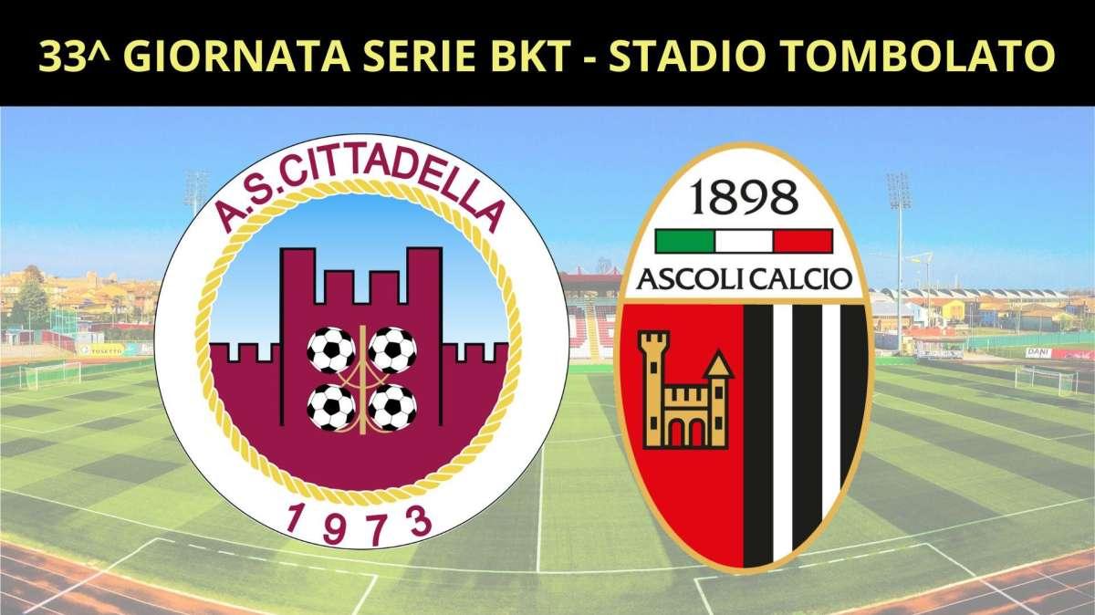 CITTADELLA-ASCOLI 0-0: UN PUNTO CHE SA DI SERIE C