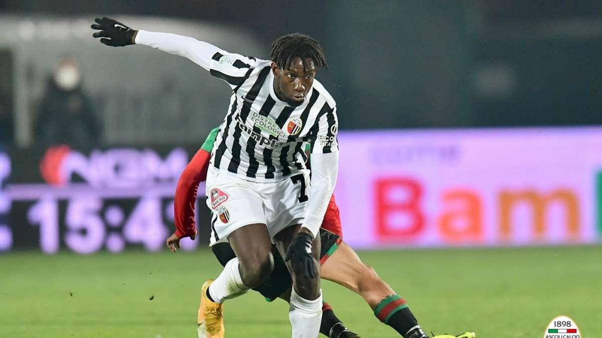 #AscoliTernana 4-1, Tsadjout: "Gruppo che ha fame vuole arrivare in alto" - VIDEO 