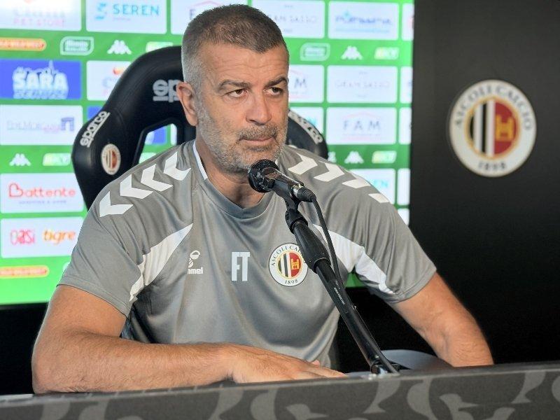 Ascoli-Benevento, Tomei: "Sarà dura, attenzione ad entrambe le fasi"