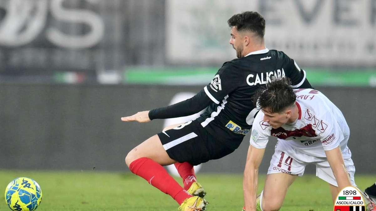 Ascoli-Palermo 0-1 - L’Ascoli fa un figurone ma esce sconfitto. Male Caligara e Falzerano