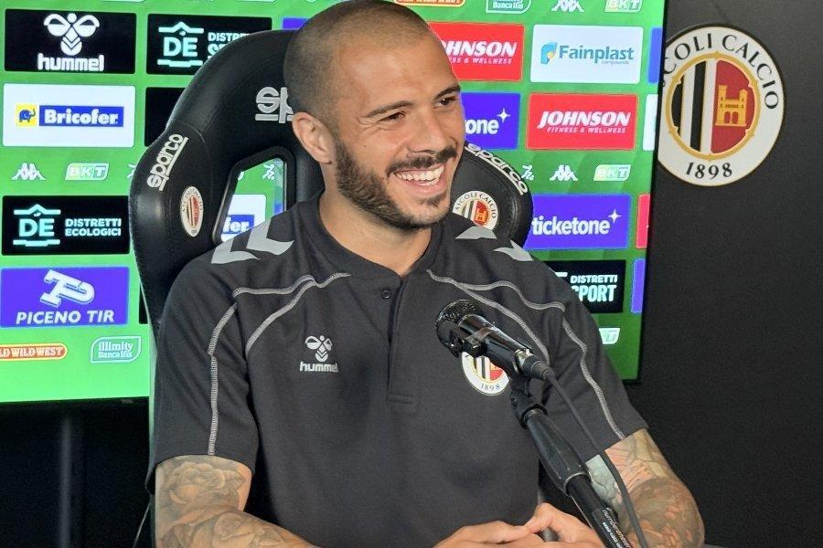 Venuti: "Ascoli società ambiziosa e con un progetto chiaro"