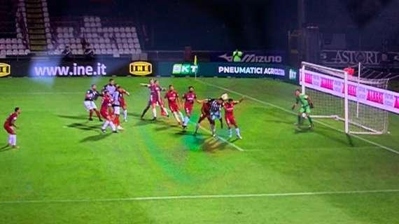 FOTO - Gol annullato all'Ascoli: fuorigioco inesistente, il gol era regolare