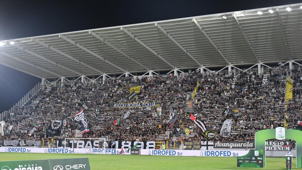 Ascoli, il Del Duca si accende: quasi 14mila per la rimonta