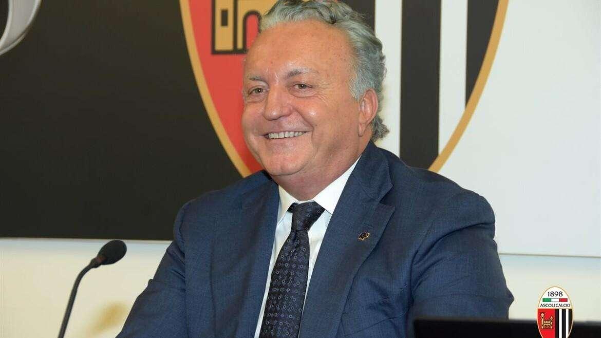 Ascoli in B, i complimenti di Pulcinelli: "Complimenti a tutti, soprattutto a Passeri"