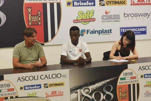 Pierre Desiré Zebli: "Ho detto subito si all'Ascoli"