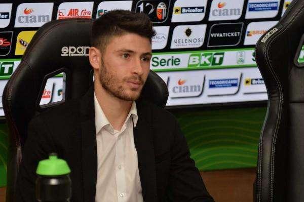 Ascoli-Cittadella, Parlati: “Felice per l'esordio, buon punto contro una squadra forte”