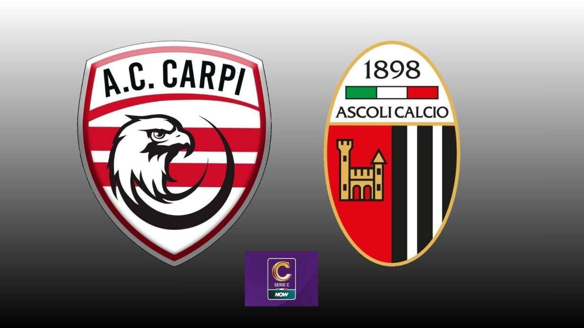 CARPI-ASCOLI: LE PROBABILI FORMAZIONI