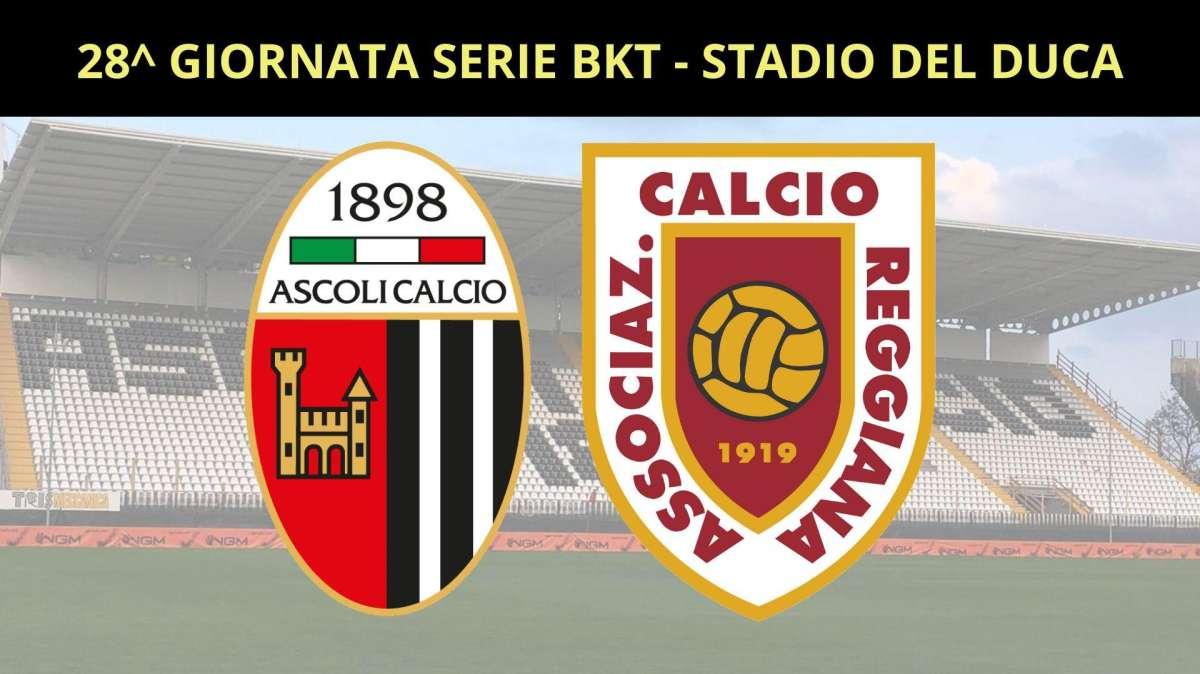ASCOLI-REGGIANA 0-0: PUNTO POSITIVO MA CHE SERVE A POCO