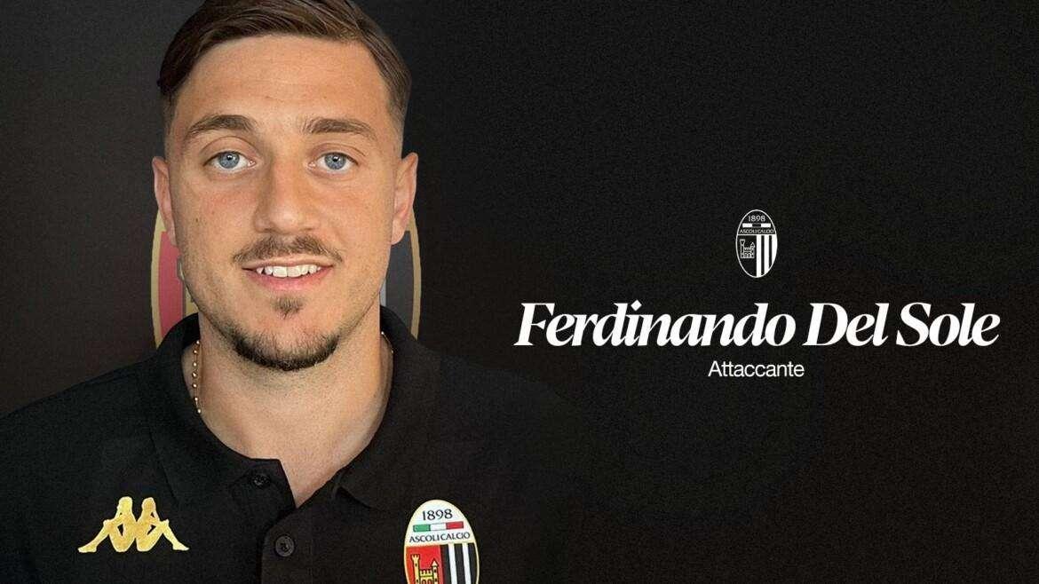 UFFICIALE - Ferdinando Del Sole firma un biennale con l'Ascoli