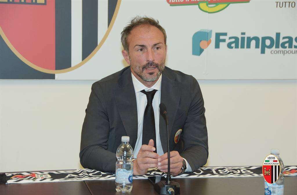 Ascoli-Benevento, Dionigi: "Dobbiamo gioire. Sono orgoglioso per gli ascolani"