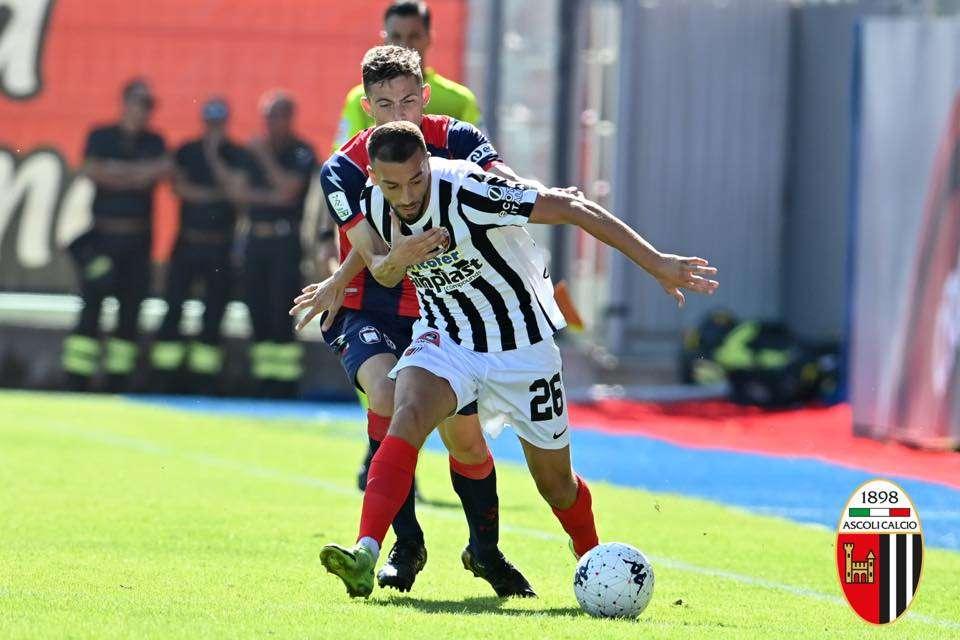 ASCOLI-ALESSANDRIA 3-0, Bidaoui: "Sto dando il meglio per il bene della squadra"