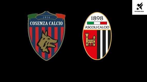 Cosenza-Ascoli 1-3: Collocolo, Caligara ed Iliev firmano l’importante vittoria dei bianconeri