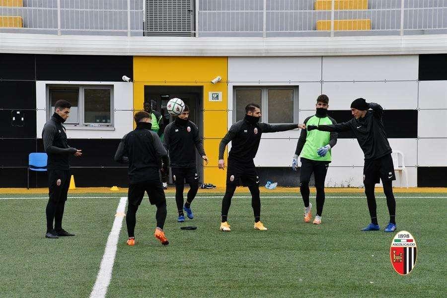 Ascoli Calcio, torna a lavoro la squadra di Sottil