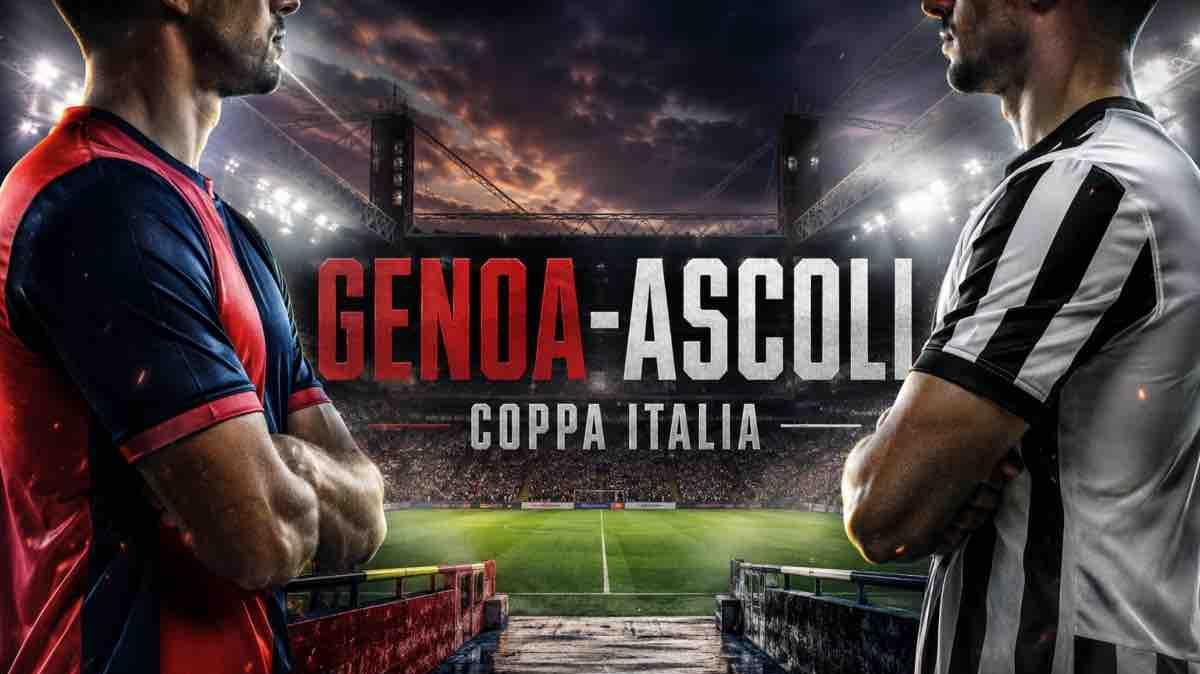 COPPA ITALIA | GENOA-ASCOLI: LE PROBABILI FORMAZIONI