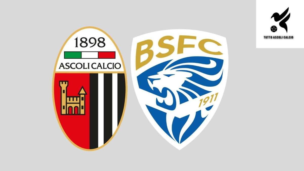 ASCOLI-BRESCIA 4-3: SUCCEDE DI TUTTO AL DEL DUCA, IL PICCHIO TORNA A VINCERE