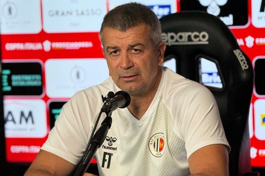 Ascoli-Potenza, Tomei: "Test importante in vista del campionato"