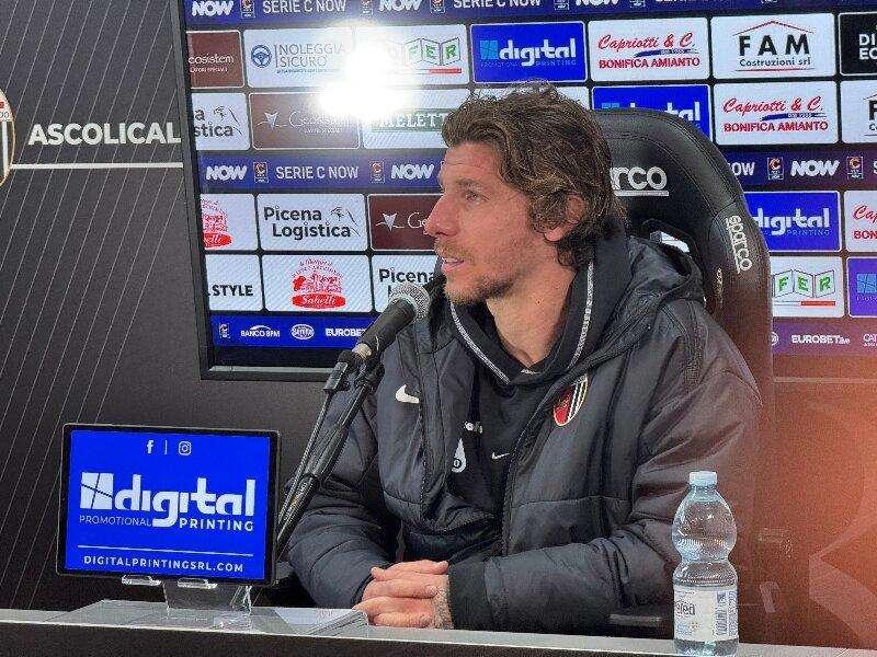Ascoli-Milan Futuro 2-2, Corazza: "E' stata una battaglia, bravi recuperare"