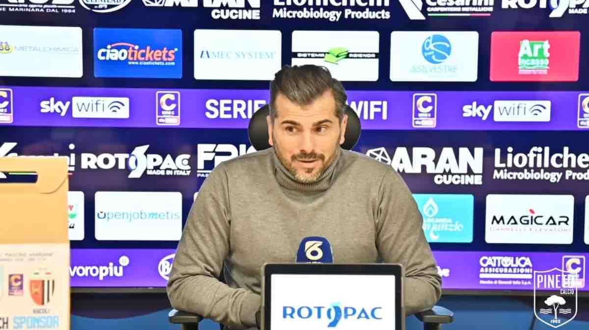 Pineto-Ascoli 1-3, Tisci: "Loro più cinici, nulla da ridire alla mia squadra"