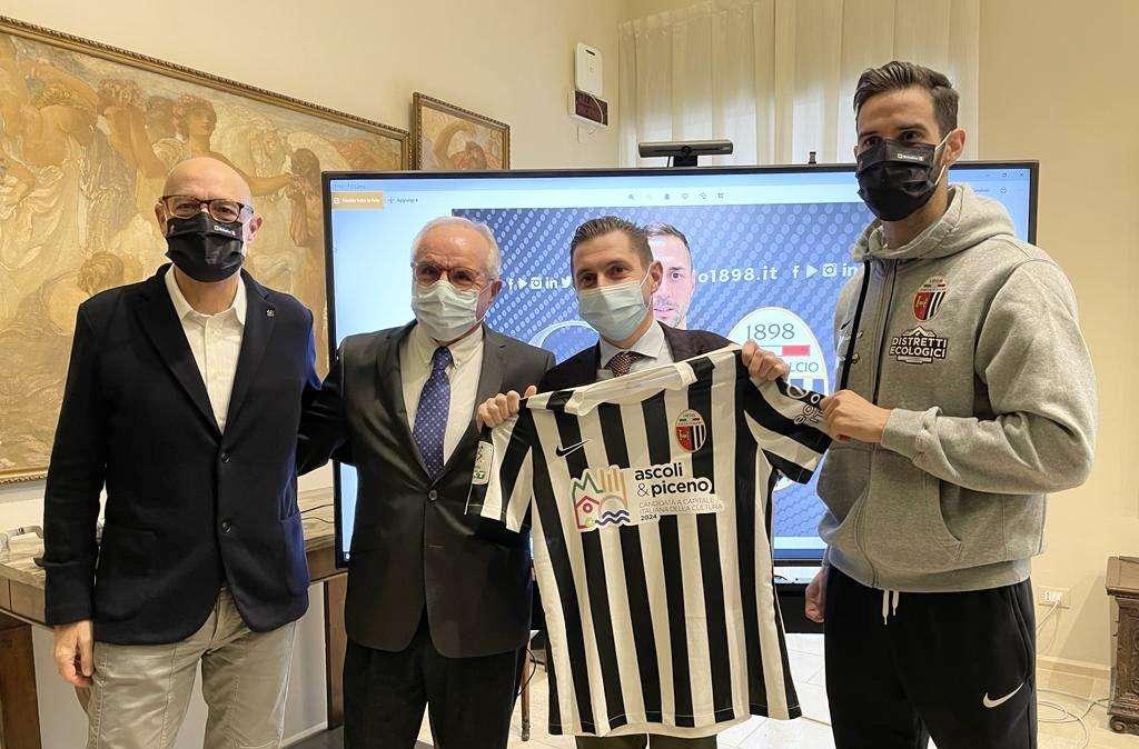 Ascoli capitale della cultura 2024: contro il Parma con una maglia speciale