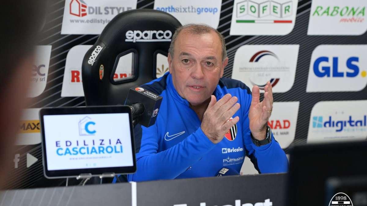 Venezia-Ascoli, Castori: “Pensiamo a noi stessi e a fare risultato”