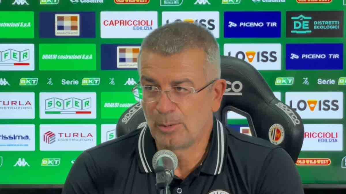 Ascoli-Benevento 1-0, Tomei: "Avanti così, la strada è ancora lunga"