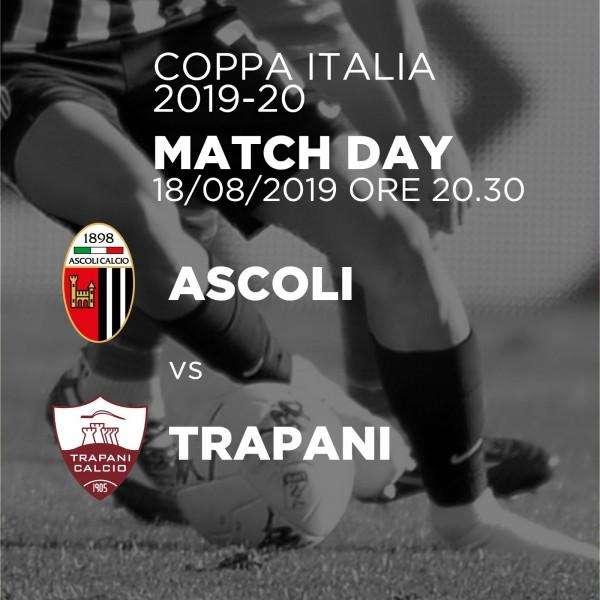 LIVE - Ascoli - Trapani (2 - 0) Decide una doppietta di Scamacca 