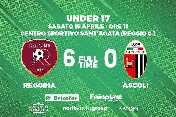 Campionato under 17:  Reggina - Ascoli 6-0